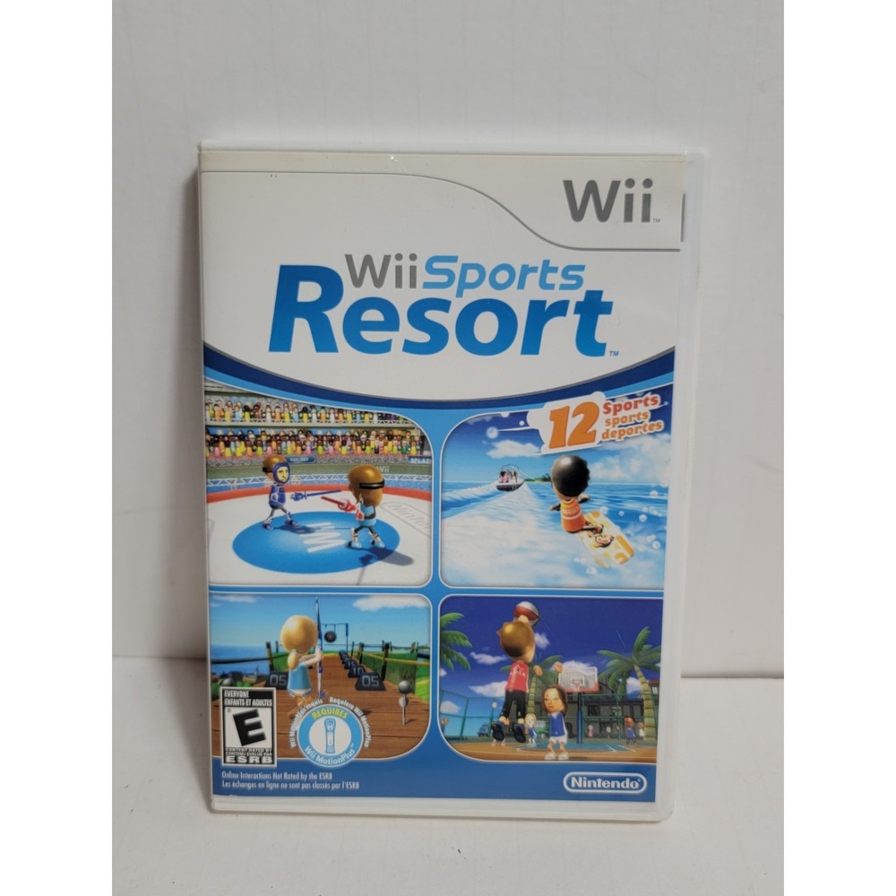 Nintendo Wii Sports Resort Game Tested Works RVL-PRZE-USA